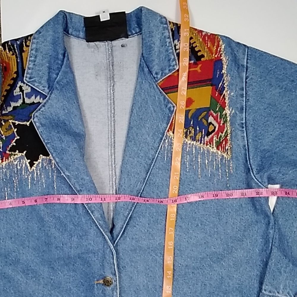 THE FRONTIER COLLECTION VINTAGE COWGIRL DENIM WOMEN'S JACKETS SIZE M - Picture 11 of 13
